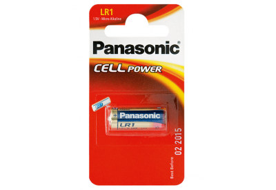 Panasonic LR1 1.5V Alkaline Battery (MN9100 / R1 / E90 / N / AM5 / 4901 / 901A)